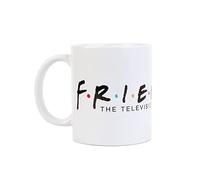 Grupo Erik Tazza Friends Logo: Tazza da colazione in ceramica di Friends, 350ml, Tazza colazione grande, Tazza tisana, tazza colorata, tazza Friends, Friends gadget, Friends serie tv