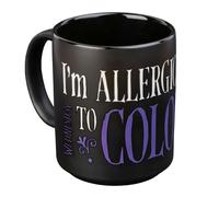 Grupo Erik Tazza Mercoledì Addams - Tazza Colazione Ceramica Impilabile 350 ml con Colori Vivaci e Stampa di Alta Qualità | Regalo Amica Compleanno: Wednesday Addams