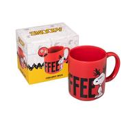 Grupo Erik: Tazza Snoopy But First Coffee | Tazza Colazione Snoopy in ceramica, 350 ml, ideale come Tazza Snoopy Peanuts, Tazza da latte Snoopy, tazza snoopy mug o Snoopy Gadget
