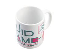 Grupo Erik: Tazza Squid Game Logo | Tazza da Colazione personalizzata Squid Game in ceramica, 350 ml, ideale come Squid Game Gadget, Squid Game Regalo