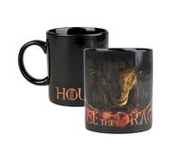 Grupo Erik: Tazza Termosensibile Trono di Spade - House of the Dragon | Tazza da colazione in gres, 350 ml, Tazza Magica cambia colore, Gadget House of the Dragon
