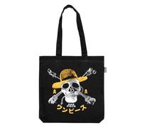 Grupo Erik: Tote Bag One Piece Jolly Roger | Borsa Shopper Personalizzata 37 x 39 cm, Riutilizzabile in Cotone, Gadget, Bandiera