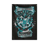 Grupo Erik: Wall Scroll Harry Potter - Case di Hogwarts | Poster tela da parete Hogwarts, 70 x 100 cm, resistente e facile da appendere - Stampa su tela harry potter, wall art decor