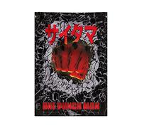 Grupo Erik: Wall Scroll Anime One Punch Man | Poster tela da parete anime, 70 x 100 cm, resistente e facile da appendere - Poster Tela Anime, stampa su tela anime, wall art decor