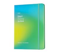 Grupo Erik: Weekly Planner 2024 Verde Equilibrio, Agenda settimanale A5, 14,8 x 21 cm, Agenda Settimanale Verticale 13 mesi, Dicembre 2023 a Dicembre 2024, Agenda Planner 2023-2024