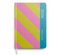 Grupo Erik Agenda 2026 Settimana Vista Verticale A5 Focus in Color - Agenda settimanale annuale con adesivi, segnalibri e pagine ad alta grammatura (Dic.25-Dic.26)