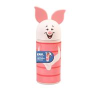 Grupo Erik Astuccio Winnie the Pooh Piglet 3D - Astuccio Scuola Piccolo in Morbido Silicone, Portapenne da Scrivania 2 in 1 | Back to School: Cancelleria Bambino e Bambina (7 x 18 cm)