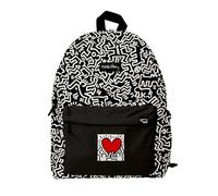 Grupo Erik: Zaino Keith Haring - Zaino Scuola E Tempo Libero Con Design Artistico, Ampio E Resistente