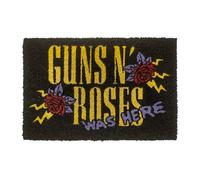 Grupo Erik: Zerbino Cocco, zerbino esterno Guns N’ Roses, 40x60 Cm - Gadget rock, Tappeto da esterno Antiscivolo