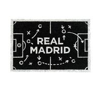 Grupo Erik: Zerbino Cocco, zerbino esterno Real Madrid, 40x60 Cm - Tappeto da esterno Antiscivolo