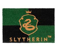 Grupo Erik Zerbino Harry Potter, Zerbino Ingresso Serpeverde, Fabbricato con una Base in PVC Antiscivolo, 40x60 cm