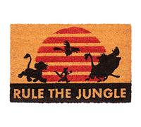 Grupo Erik Zerbino Ingresso Casa Il Re Leone, Rule the Jungle, Fabbricato in Fibra di Cocco e con una Base in PVC Antiscivolo, 40x60 cm