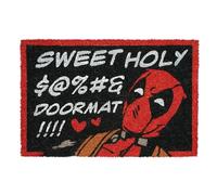 Grupo Erik: Zerbino Ingresso Deadpool - Tappeto Marvel Deadpool, fabbricato con base in PVC antiscivolo, 40 x 60 cm, Deadpool Gadget, Accessori Casa Marvel