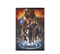 Grupo ErikPoster Marvel Avengers Endgame 2 con appendi poster a stecche magnetiche fai da te, 61x91,5 cm