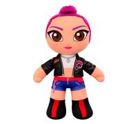 Grupo Moya - Peluche K-Pop Rumi Mira Zoey, 20 cm, bambola ufficiale dell'idolo coreano, figura morbida e da abbracciare, collezione K-Pop, merchandising ufficiale, regalo per i fan (lilla)