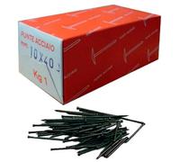 Gruppini chiodi in acciaio temperato misura 10x40 mm confezione da 1Kg