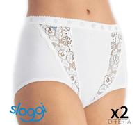 Gruppo 2 slip Sloggi Chic art MAXI
