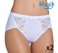 Gruppo 2 slip Sloggi Chic art MIDI