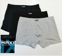 Gruppo 3 boxer taglie comode Rosso Porpora 3310