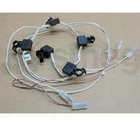 GRUPPO 5 MICROINTERRUTTORE ACCENSIONE PIANO COTTURA SMEG P705 CODICE 694490757