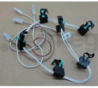 GRUPPO 6 MICROINTERRUTTORE ACCENSIONE PIANO COTTURA SMEG P1752X CODICE 694490972