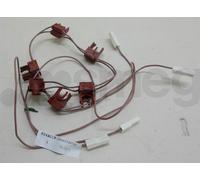 GRUPPO 6 MICROINTERRUTTORE ACCENSIONE PIANO COTTURA SMEG PTS726 CODICE 694490653