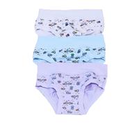 Gruppo 6 slip bambina in cotone elasticizzato Emy B2954