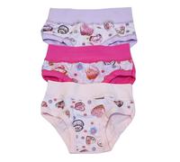 Gruppo 6 slip bambina in cotone elasticizzato Emy B2980