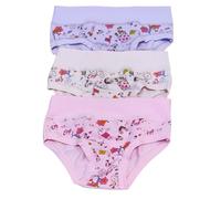 Gruppo 6 slip bambina in cotone elasticizzato Emy B2986