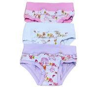 Gruppo 6 slip bambina in cotone elasticizzato Emy B2998