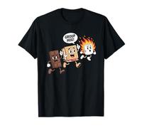 Gruppo Abbraccio Campfire Cioccolato Marshmallow S'Mores Maglietta