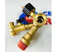 GRUPPO ACQUA CON RUBINETTO RICAMBIO CALDAIE ORIGINALE FERROLI CODICE:CRC39812130