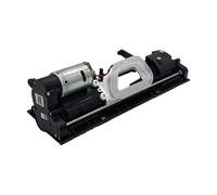 Gruppo alloggiamento motore spazzola principale originale, compatibile con Roborock Qrevo Curv, aspirapolvere robot Accessori(Black)