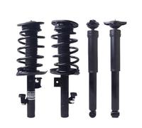 Gruppo ammortizzatore anteriore posteriore, puntone di sospensione compatibile for Volvo S60L P3 S80 XC60 V60 S80L 1302800 31302801 31340698 Parti di ricambio OE(FRONT LEFT)