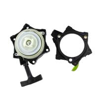Gruppo avviamento a strappo compatibile con motori spruzzatore a 4 tempi TU26 TL26 TL23 767 25,6 CC con supporto a piede e coperchio