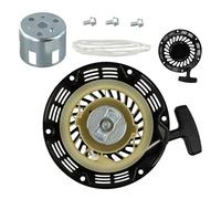 Gruppo avviamento a strappo con puleggia, compatibile con motori Honda GX160 GX200 196cc 212cc 224cc per mini generatore di bici kart, include corda e bulloni