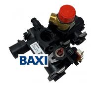 Gruppo blocco idraulico mandata caldaia Baxi Duo-Tec Compact, Eco Compact, Eco5