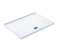 GRUPPO BUFFETTI S.P.A. 169940000 - Planner settimanale da tavolo, 34 x 24 cm, senza data