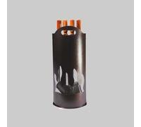 Gruppo camino fiamma diametro cm 25x60h