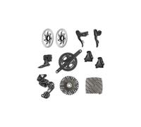 Gruppo campagnolo record 2x13v 50 34 denti 10 33 denti dischi 160 140 mm