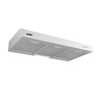 Samet Cappa Cucina Aspirante Sottopensile Incasso Larghezza 90 cm Classe D colore Inox - Tornado9025IX