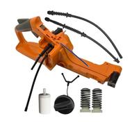 Gruppo carburante con maniglia posteriore adatto for motosega 445 445E 450 450E Tappo filtro tubo di ritorno Set AV