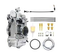 Gruppo Carburatore Per Mikuni HSR TM42 42mm HSR45 45mm HSR48 48mm Per EVO Per Evolution Per Dyna Per FXDX Per FLHFB Per FLHS Per FXSTBI Con Getti Carburatore Per Moto(HSR45 with cable)