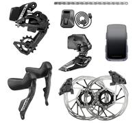 Gruppo ciclistico completo Sram Force AXS 2x E1 Hammerhead Karoo (x10) Noir