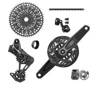 Gruppo ciclistico completo Sram X0 Bosch Isis AXS T-type Clip-on 160 10/52 Noir