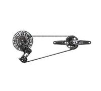 Gruppo ciclistico completo Sram X0 T-type AXS Q174 CL55 Dub Wide 2-Guards 32 170 10/52 Nero