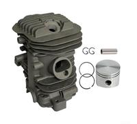 Gruppo Cilindro Completo per Oleo-Mac 941CX GS410CX - per Kit Pin Pistone con Anelli per Decespugliatore Motore Ricostruzione (A)