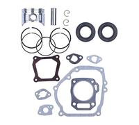Gruppo Cilindro Kit Pistone Trimmer Parti Kit di guarnizioni per motore e decespugliatore da 68 mm con pistone e anelli di tenuta, per Ho&nd&a GX160 GX200 168F 5,5/6,5 CV, riparazione tosaerba