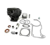Gruppo Cilindro Kit Pistone Trimmer Parti Set cilindro e pistone per St&ih&l 026 MS260 MS 260 44 mm incl. set di guarnizioni e tappi, kit guarnizioni di scarico cilindro, parti per attrezzi da giardin