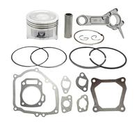 Gruppo Cilindro Kit Pistone Trimmer Parti Set completo di guarnizioni biella con anello pistone da 68 mm per motore a gas per HO&ND&A GX160 GX 160 5,5 CV, pompa dell'acqua per generatore